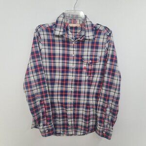 Brooks Brothers Women's Button Front Shirt Plaid Size 8